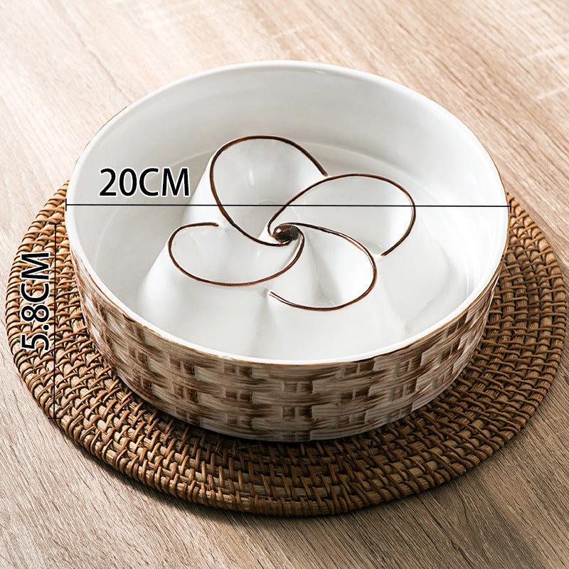 Slow Feeder Dog Bowl