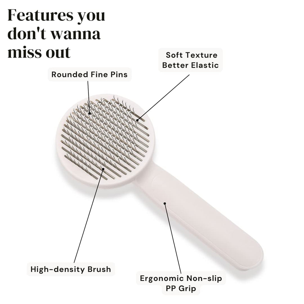 SelfClean Slicker Brush