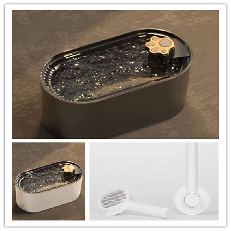 AquaGlow 3L LED Pet Water Fountain