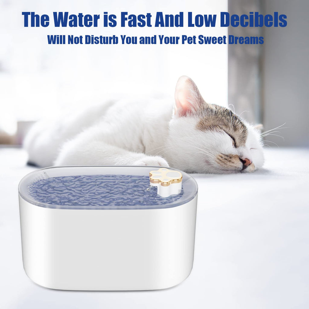 AquaGlow 3L LED Pet Water Fountain