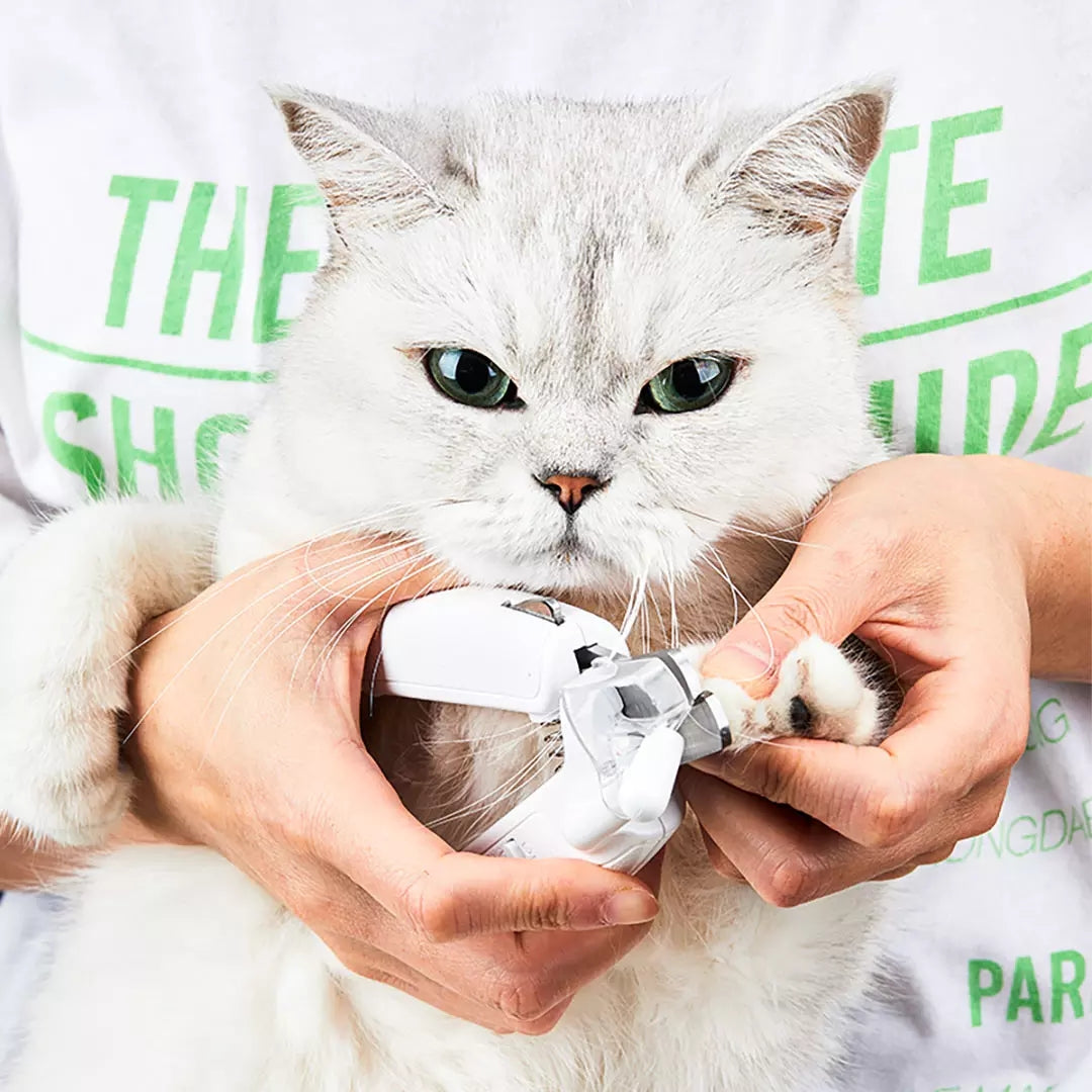 LED Pet Nail Clipper with Safety Guard