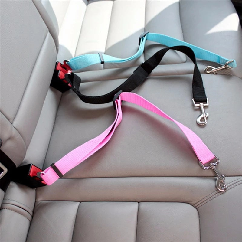 Adjustable Car Safety Harness for Dogs & Cats