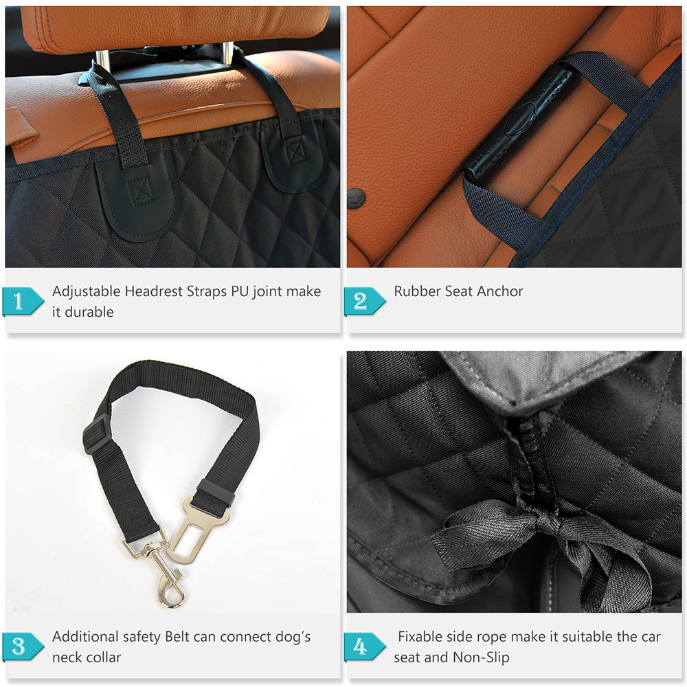 OxfordShield Dog Car Back Seat Mat
