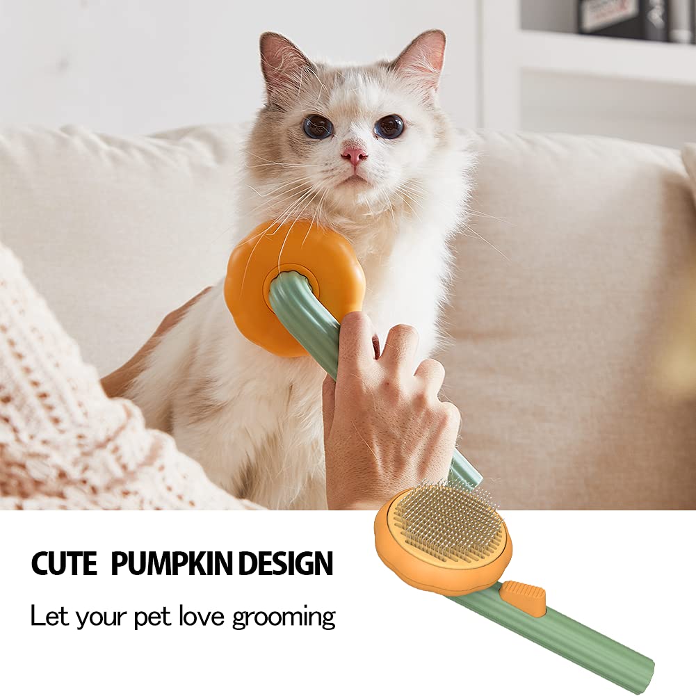 PumpkinPaw Self-Cleaning Slicker Brush