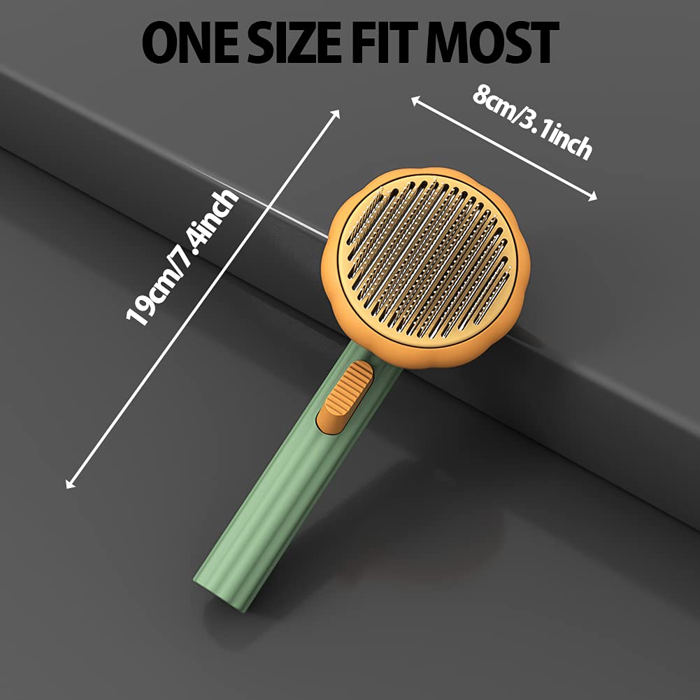 PumpkinPaw Self-Cleaning Slicker Brush