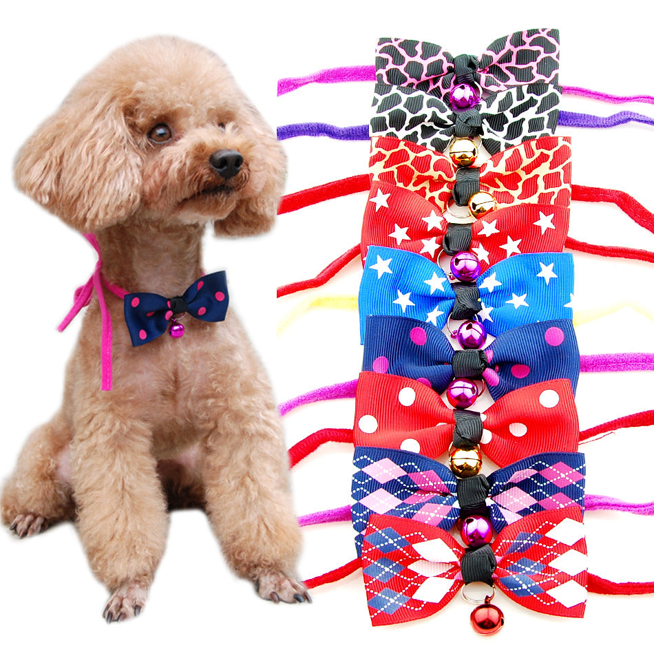 Pet Bow Collar Accessory