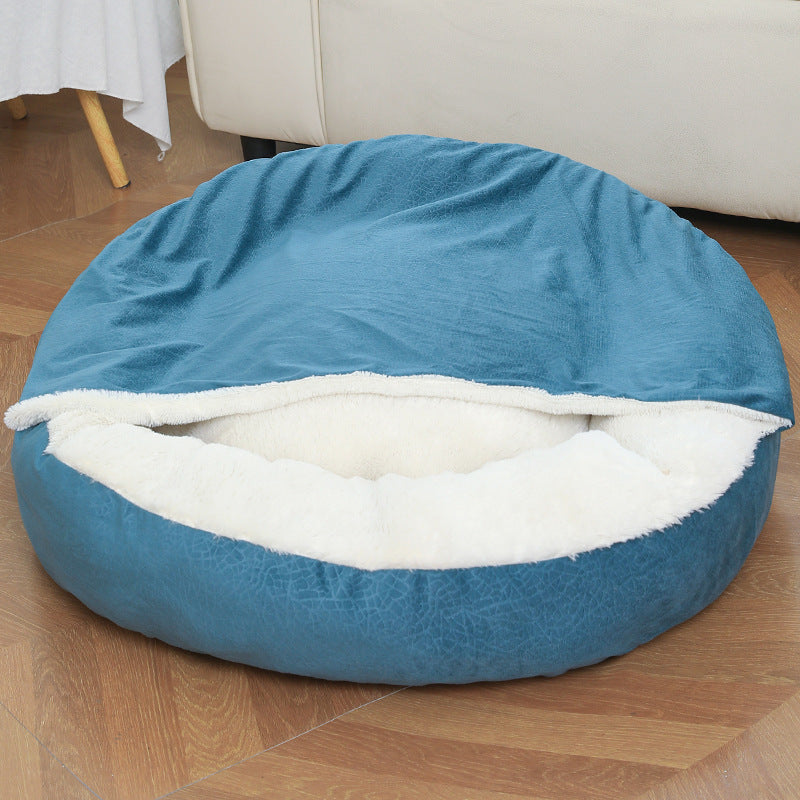 HoodedNest Orthopedic Pet Bed