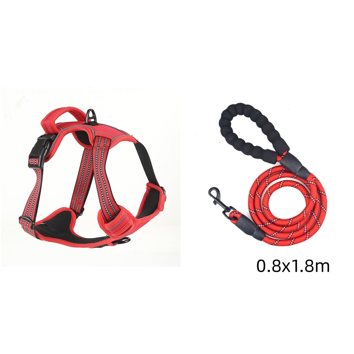No-Pull Breathable Reflective Dog Harness Vest