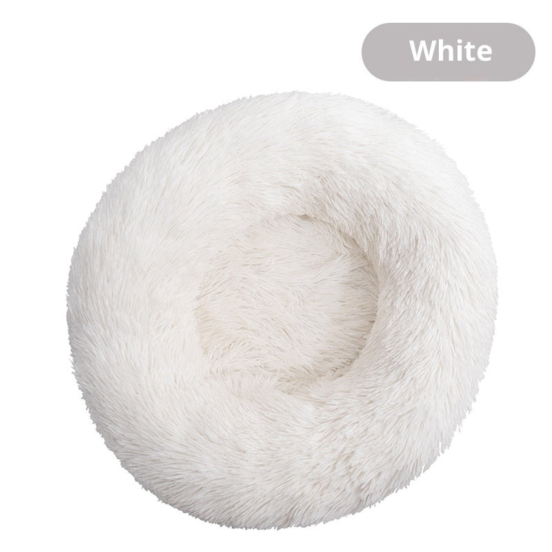 PlushNest Round Pet Bed