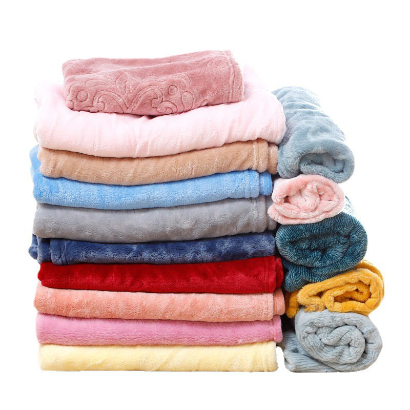 CoralFleece Pet Sleep Blanket