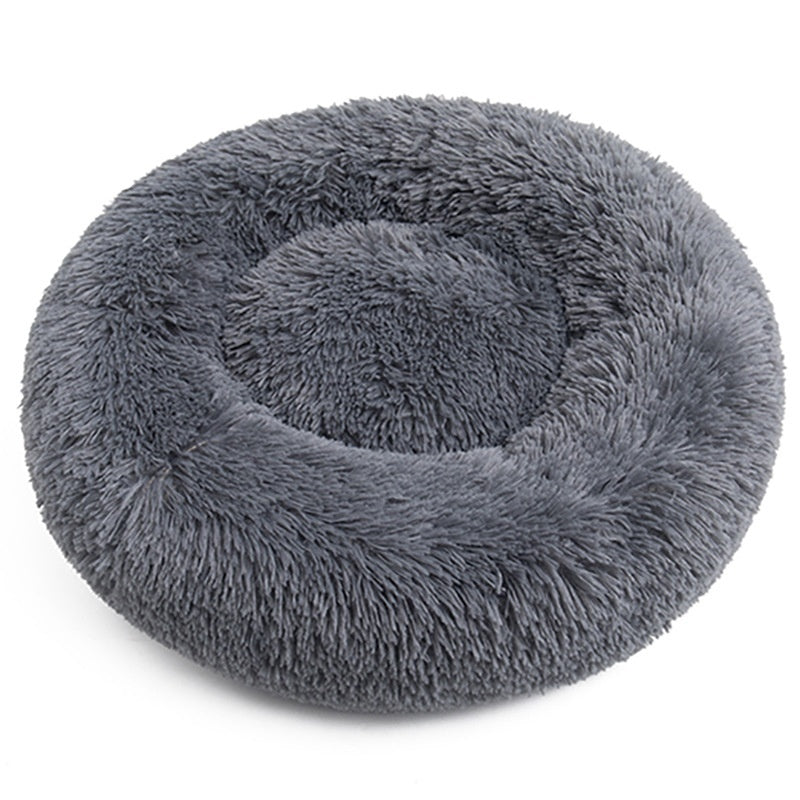 PlushNest Round Pet Bed
