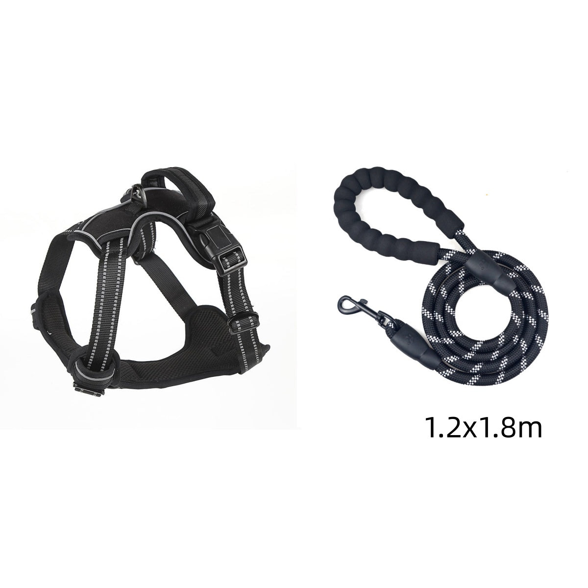No-Pull Breathable Reflective Dog Harness Vest