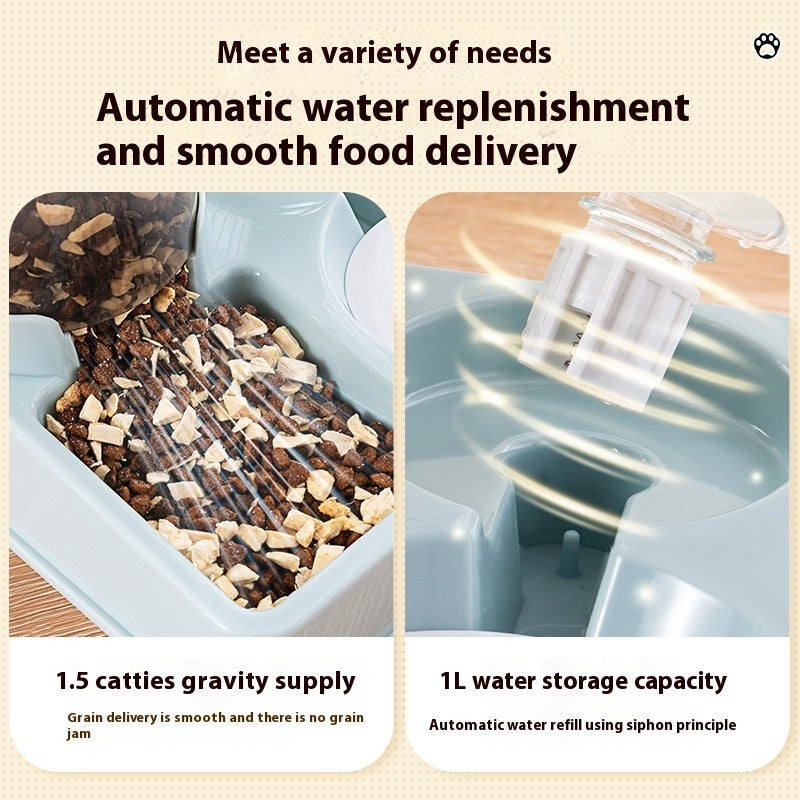 ClearFeed 2-in-1 Pet Feeder