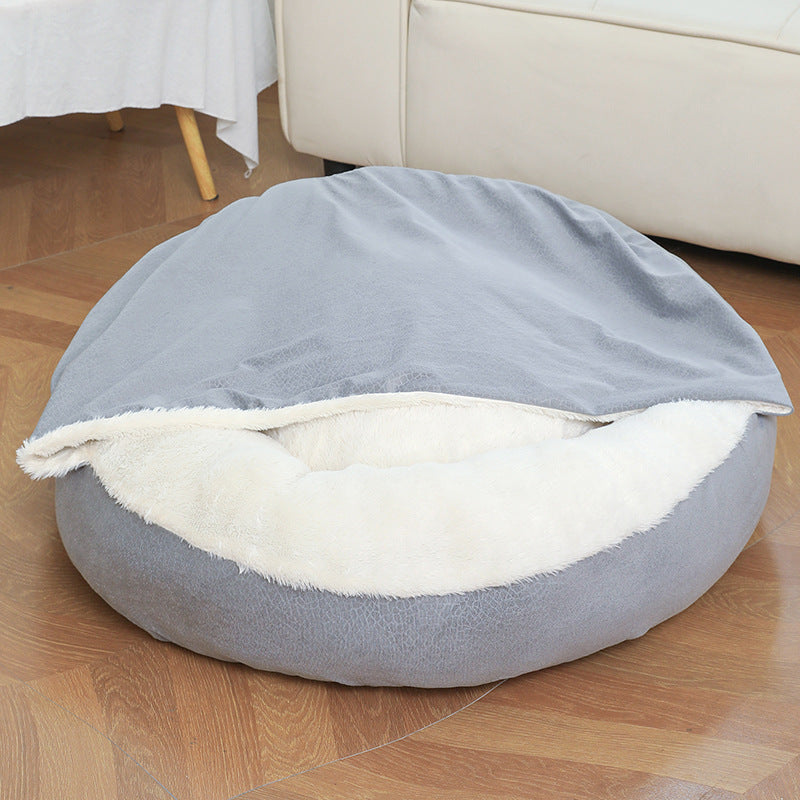 HoodedNest Orthopedic Pet Bed