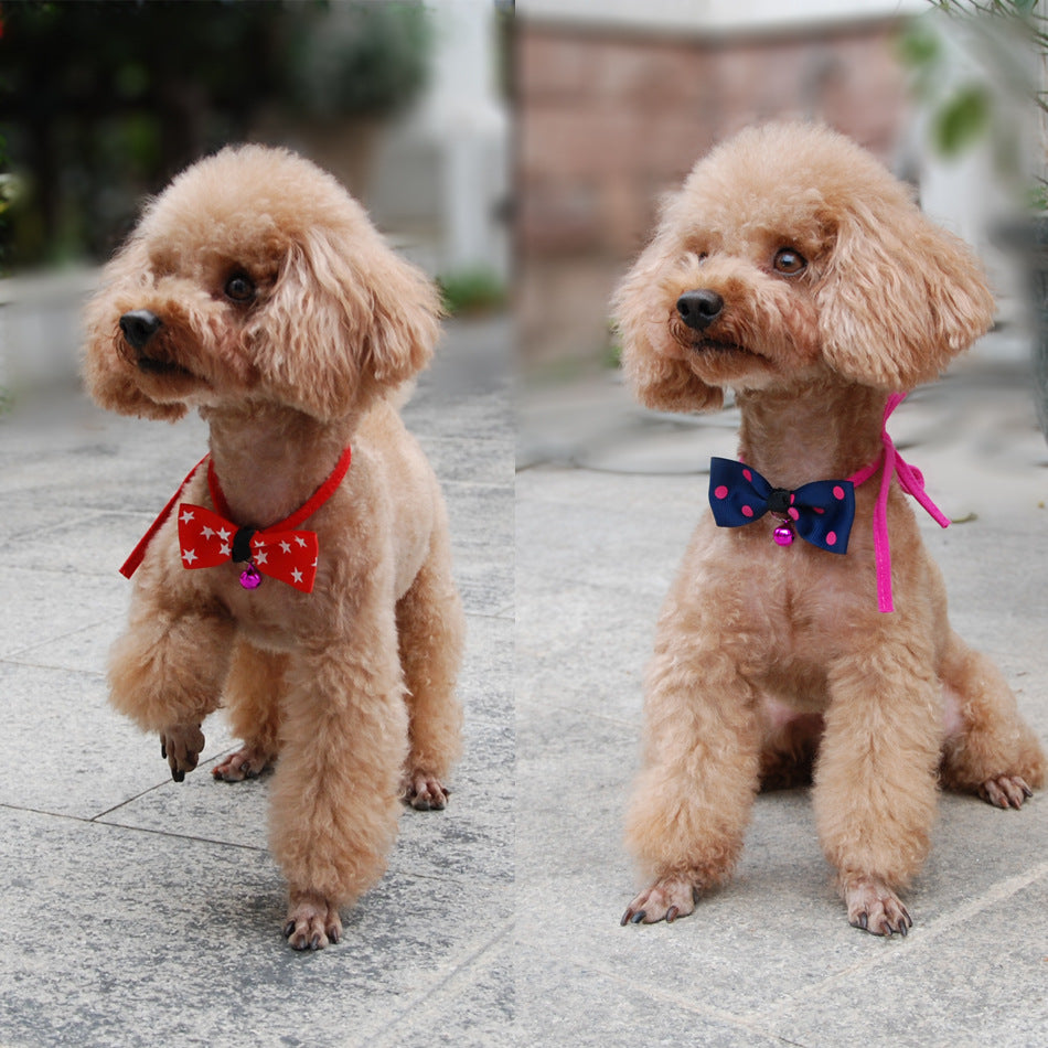 Pet Bow Collar Accessory