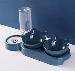 StableFlow Anti-Tip Cat Feeding Bowl
