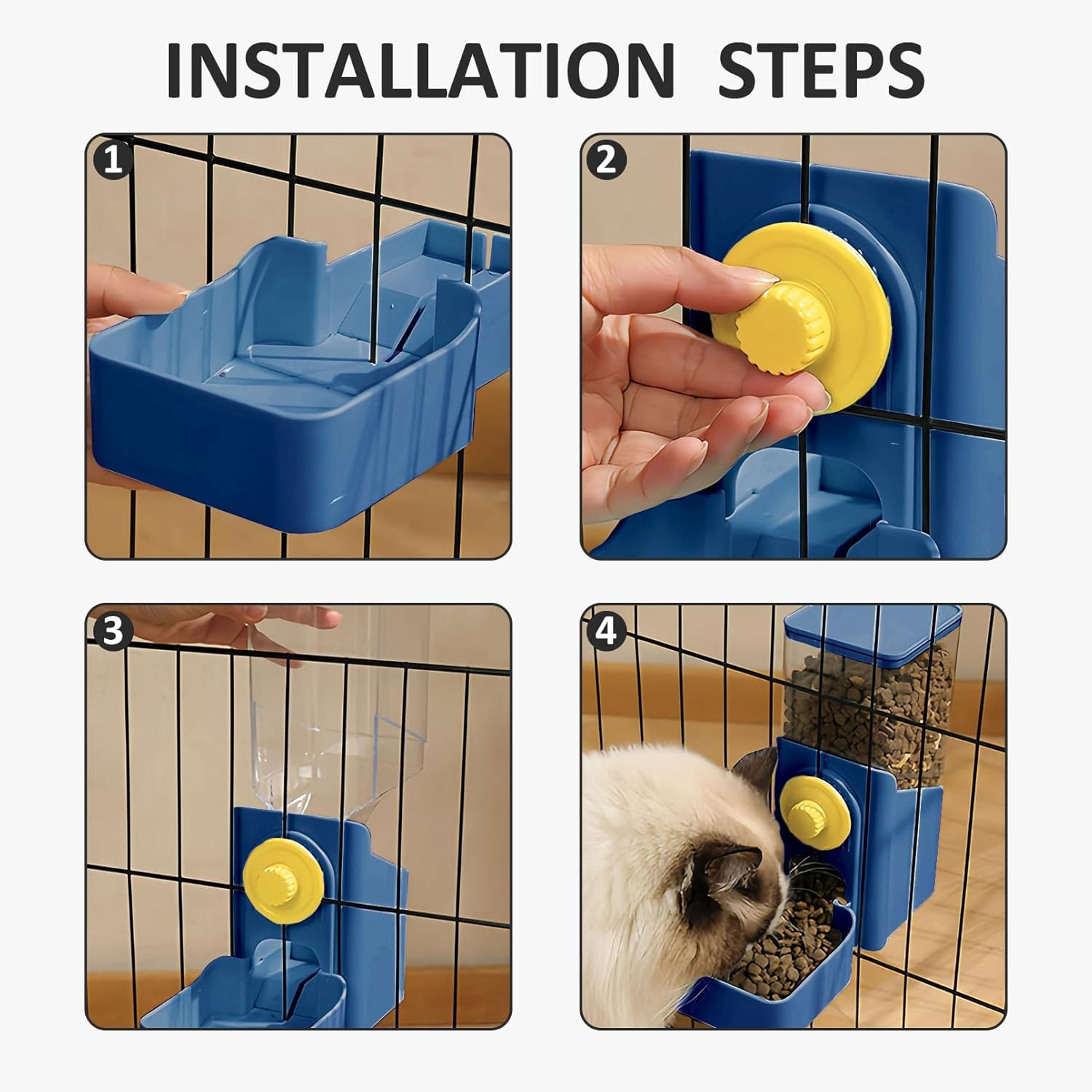 CageHang Small Pet Feeder