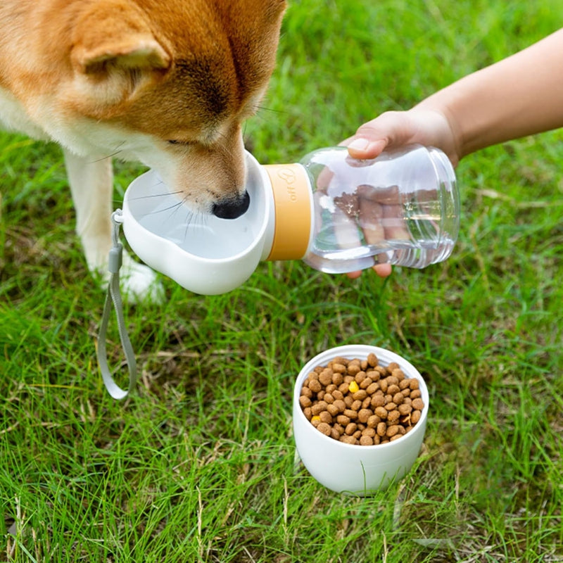 TwistFlow 2-in-1 Dog Walking Water Bottle