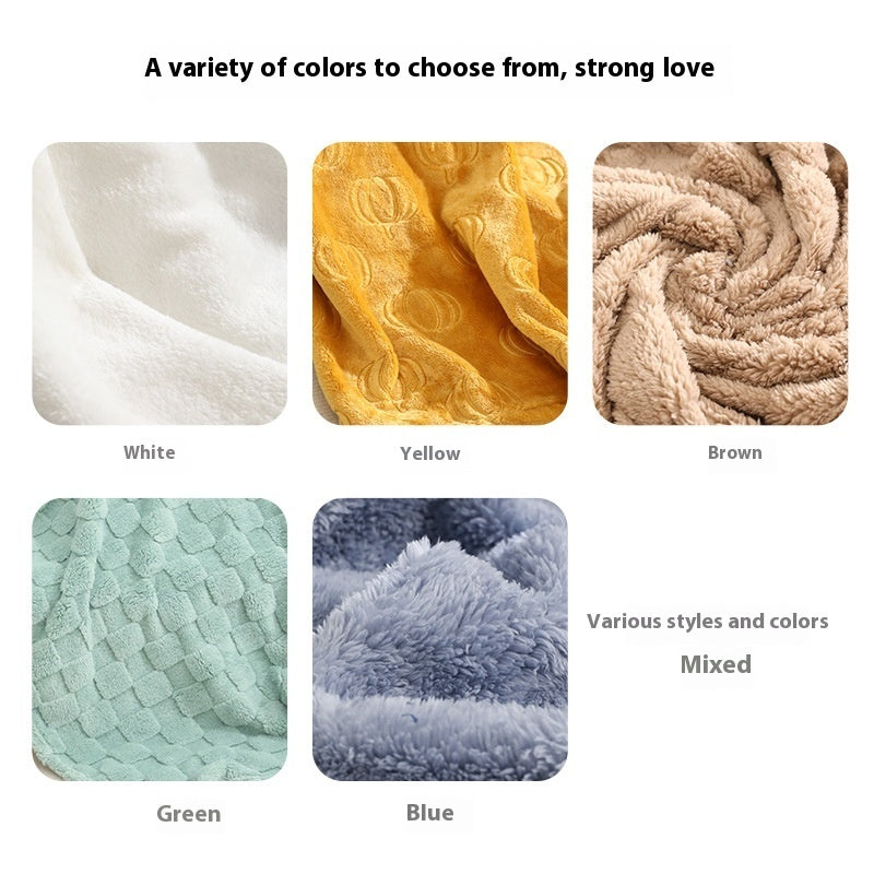 CoralFleece Pet Sleep Blanket