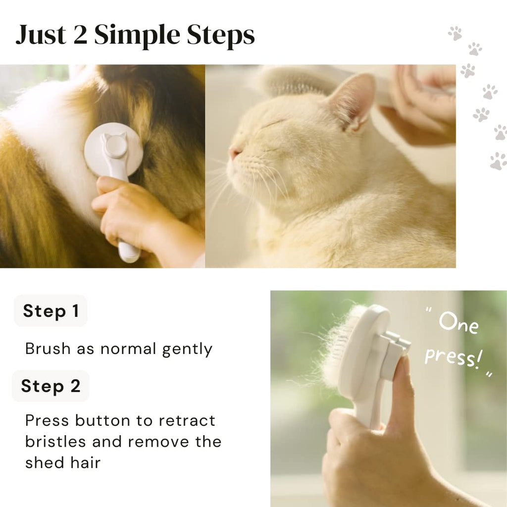 SelfClean Slicker Brush