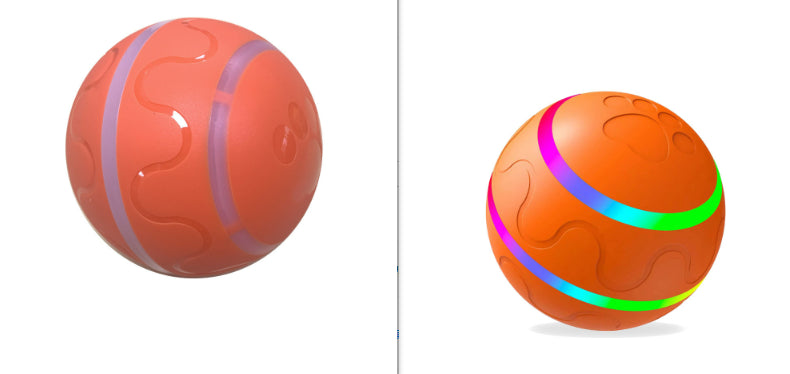 USB Self-Rotating Interactive Ball for Cats