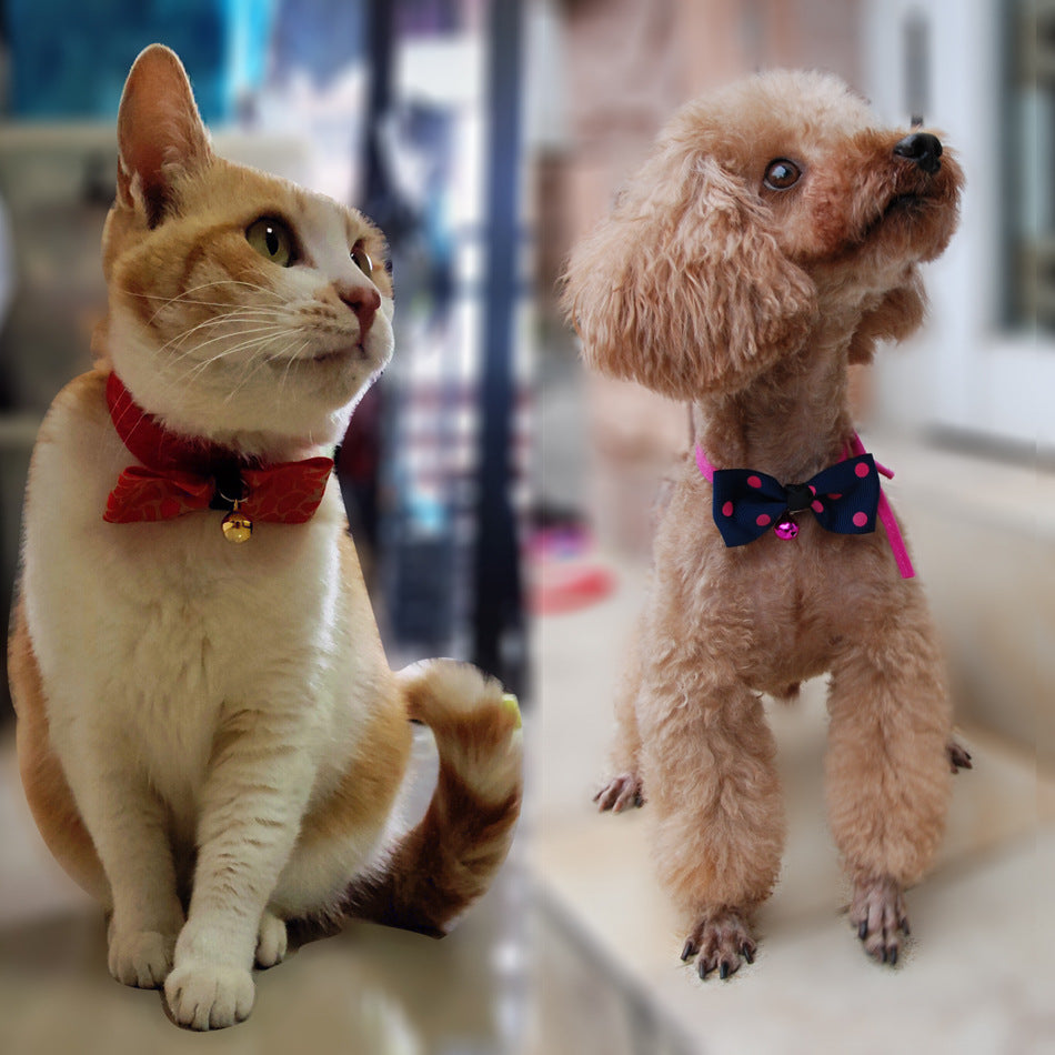 Pet Bow Collar Accessory