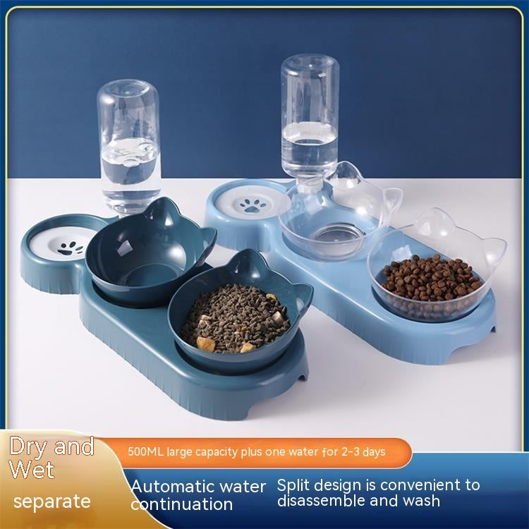 StableFlow Anti-Tip Cat Feeding Bowl