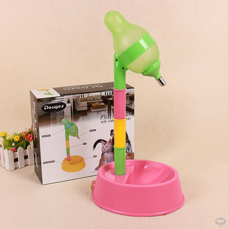AdjustSip Height-Adjustable Pet Water Dispenser