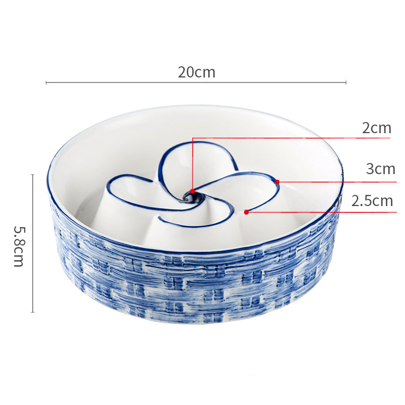 Slow Feeder Dog Bowl