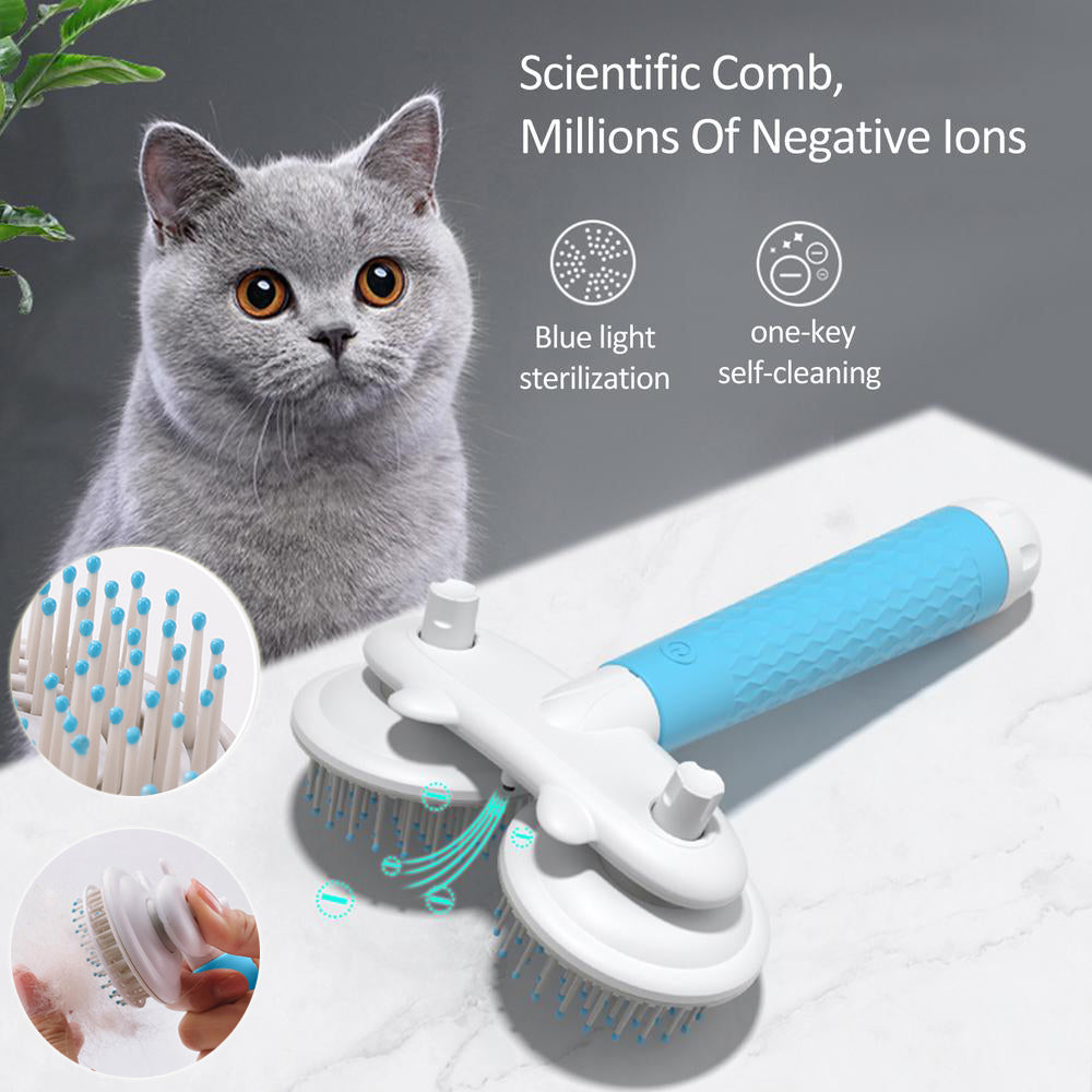 NegaIon Double-Head Pet Brush