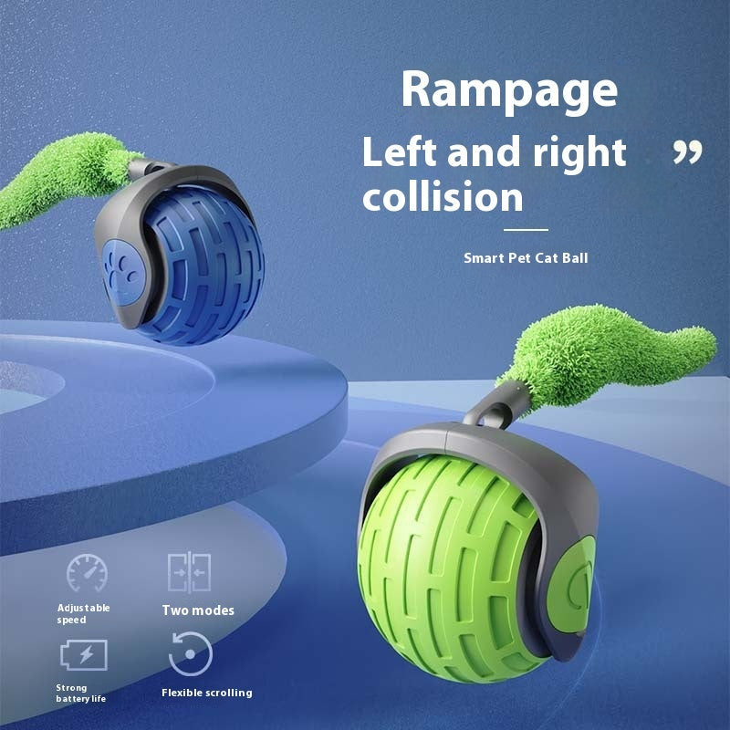 AutoRoll Teaser Ball