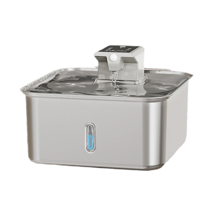 WireFlow Steel Fountain