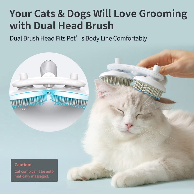 NegaIon Double-Head Pet Brush