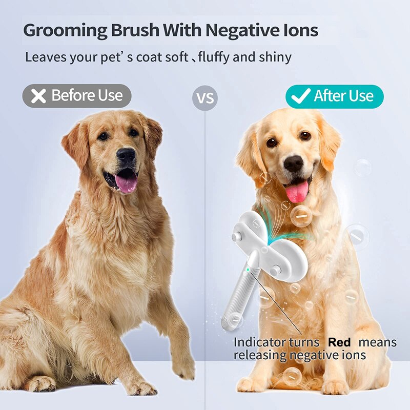NegaIon Double-Head Pet Brush