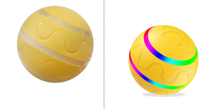 USB Self-Rotating Interactive Ball for Cats