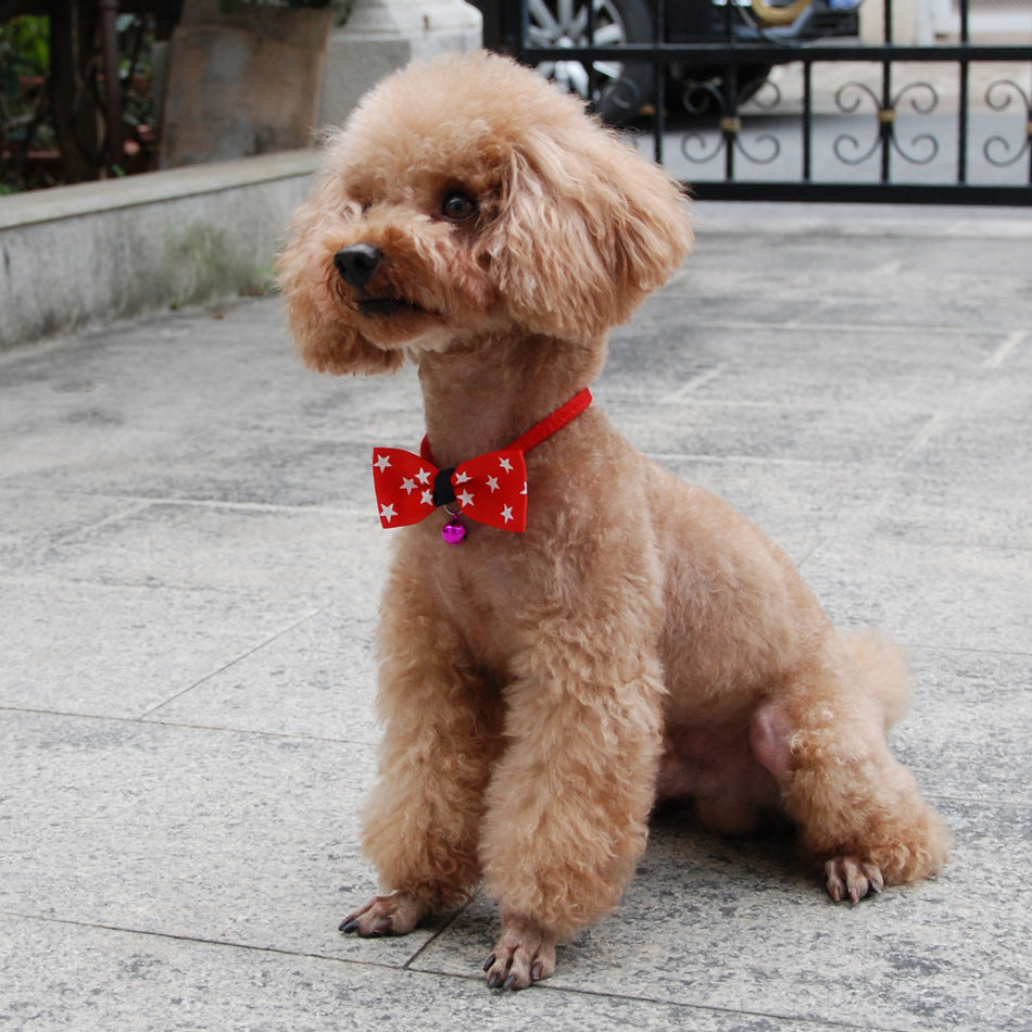 Pet Bow Collar Accessory