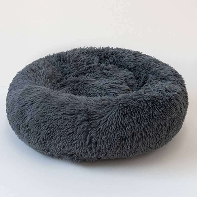 CloudNest Plush Round Pet Bed