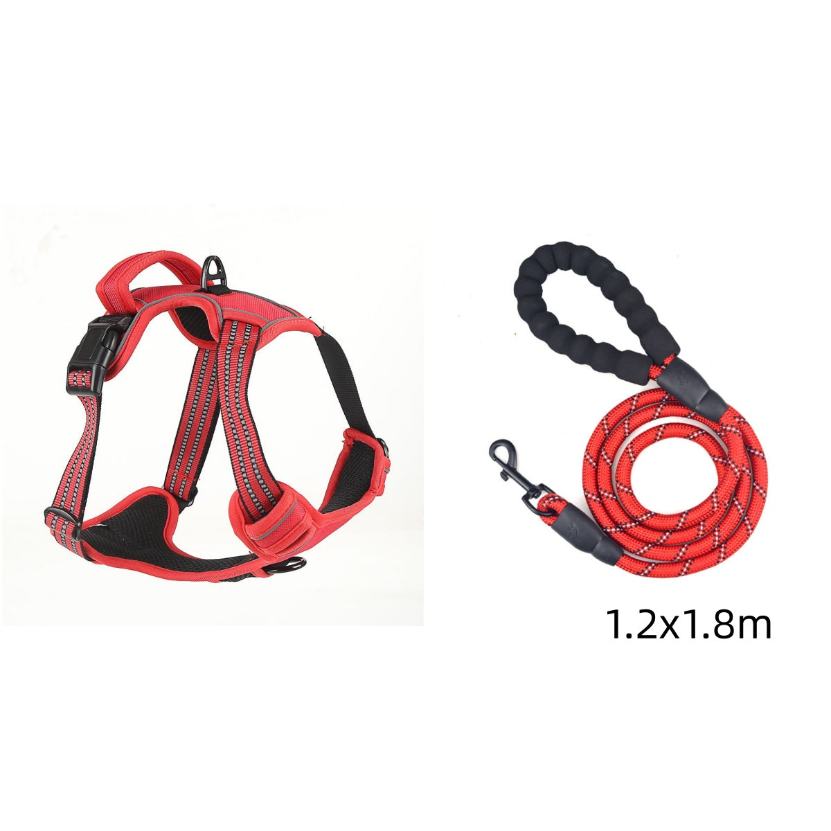 No-Pull Breathable Reflective Dog Harness Vest