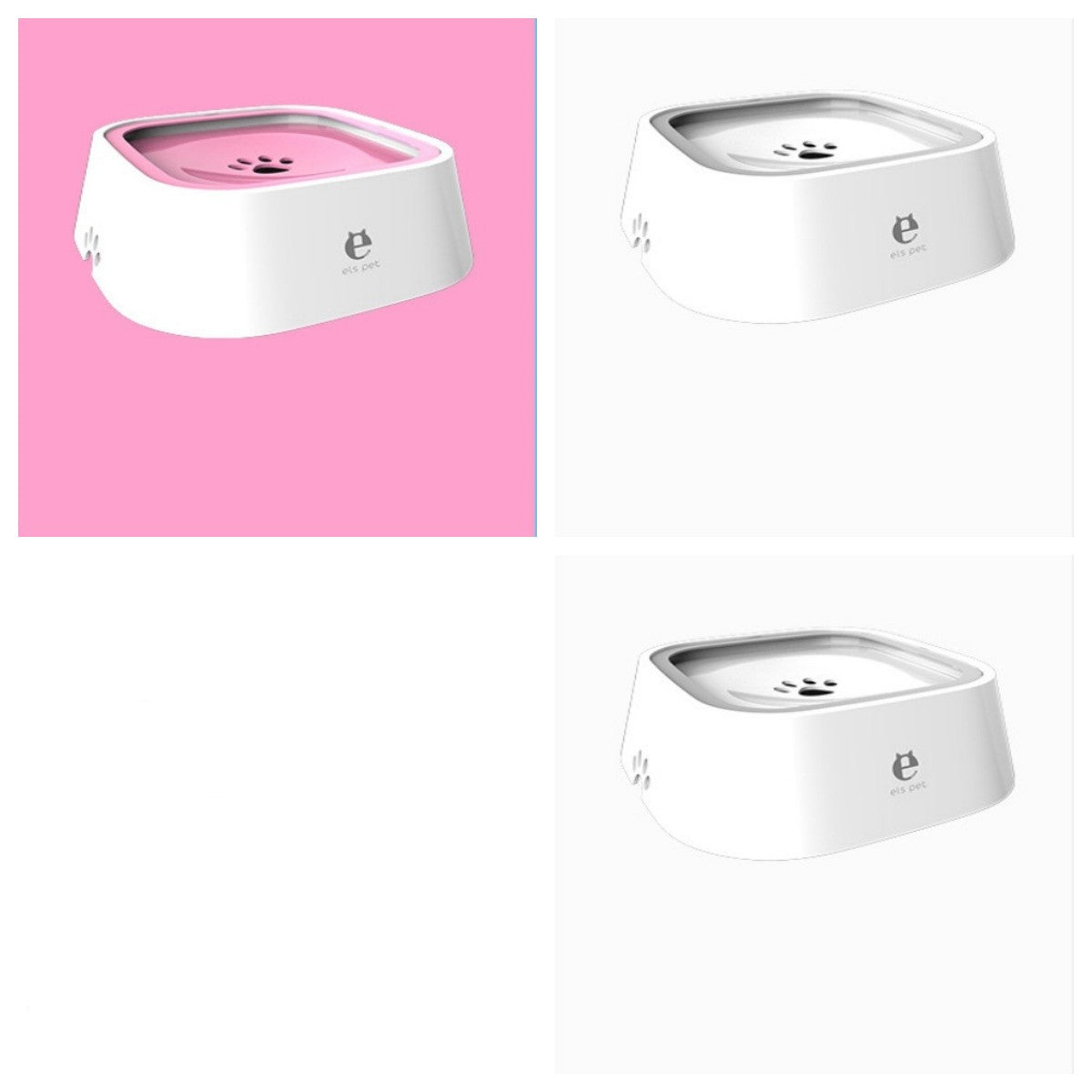 1.5L Anti-Overflow Floating Pet Water Bowl