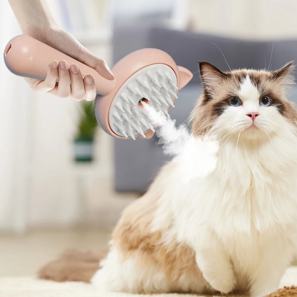 SteamGroom Rechargeable Pet Brush