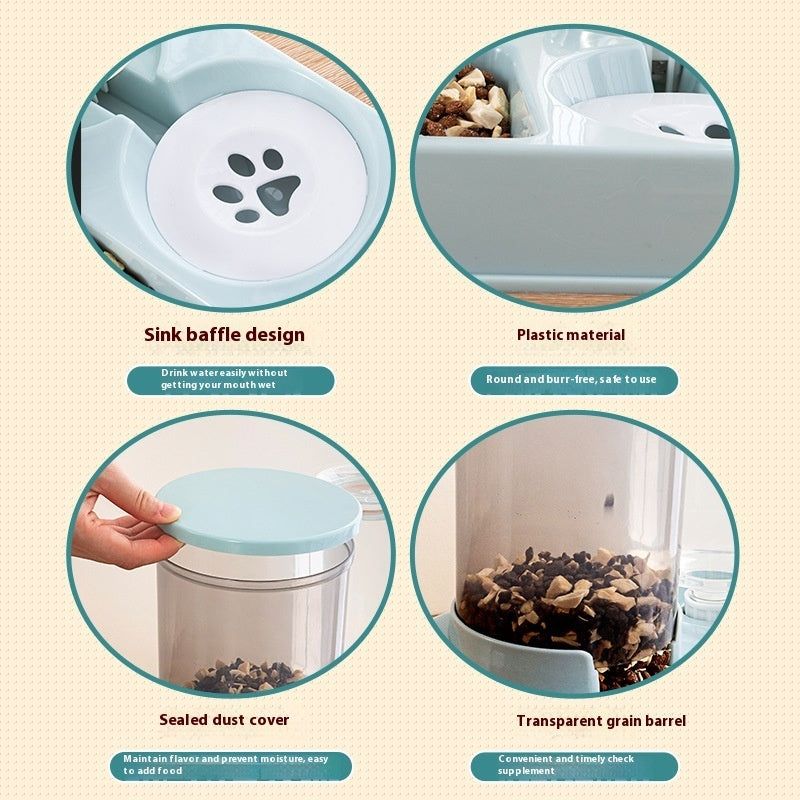 ClearFeed 2-in-1 Pet Feeder