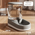 TriStation Pet Fountain & Feeder Set
