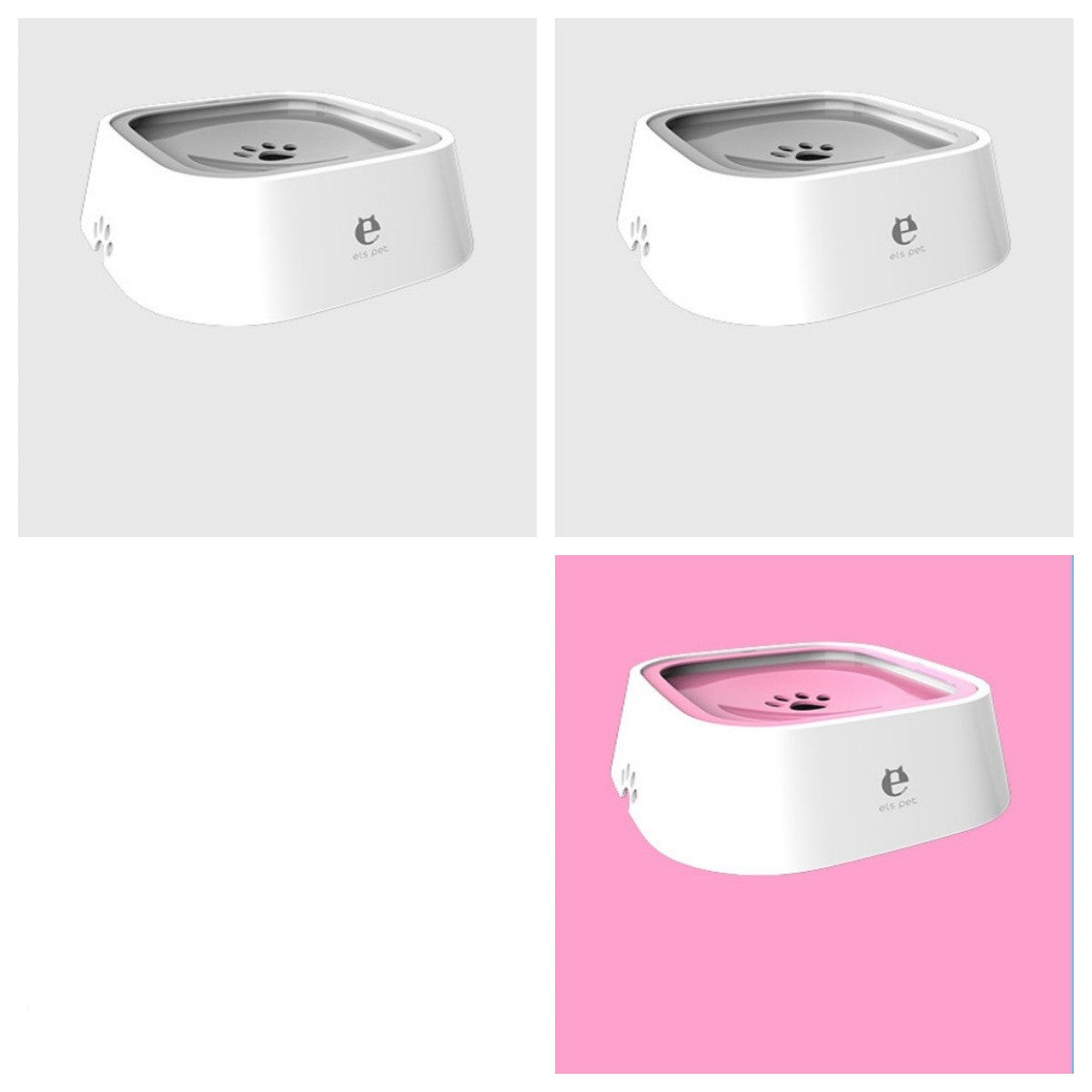 1.5L Anti-Overflow Floating Pet Water Bowl