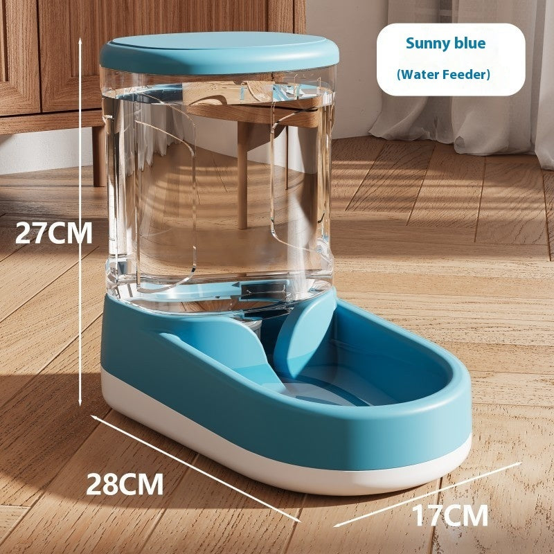 TriStation Pet Fountain & Feeder Set