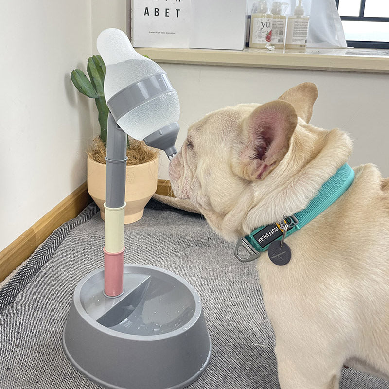 AdjustSip Height-Adjustable Pet Water Dispenser