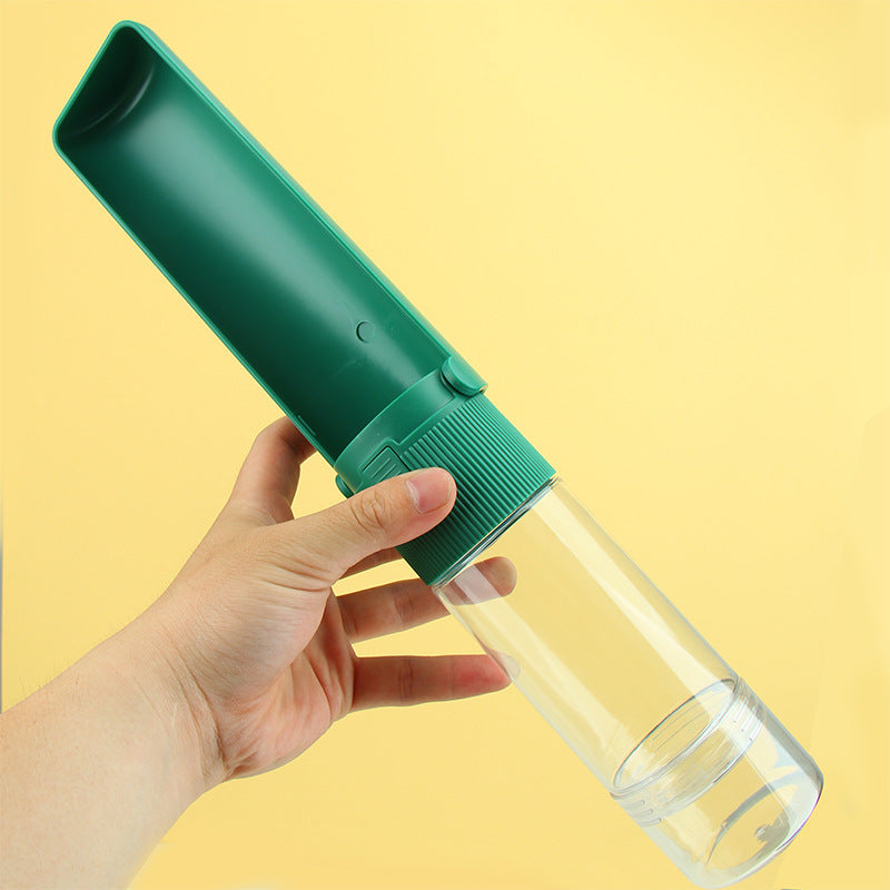 Portable Travel Water Bottle & Bowl for Pets