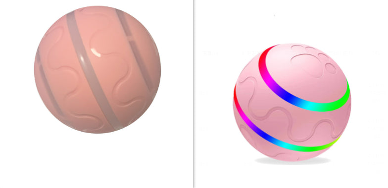 USB Self-Rotating Interactive Ball for Cats