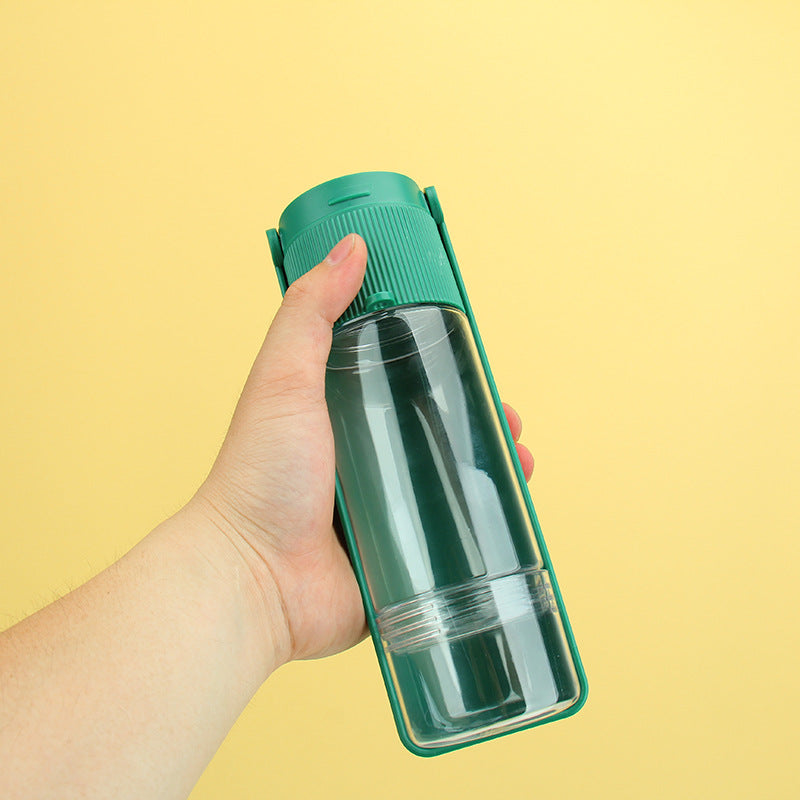 Portable Travel Water Bottle & Bowl for Pets