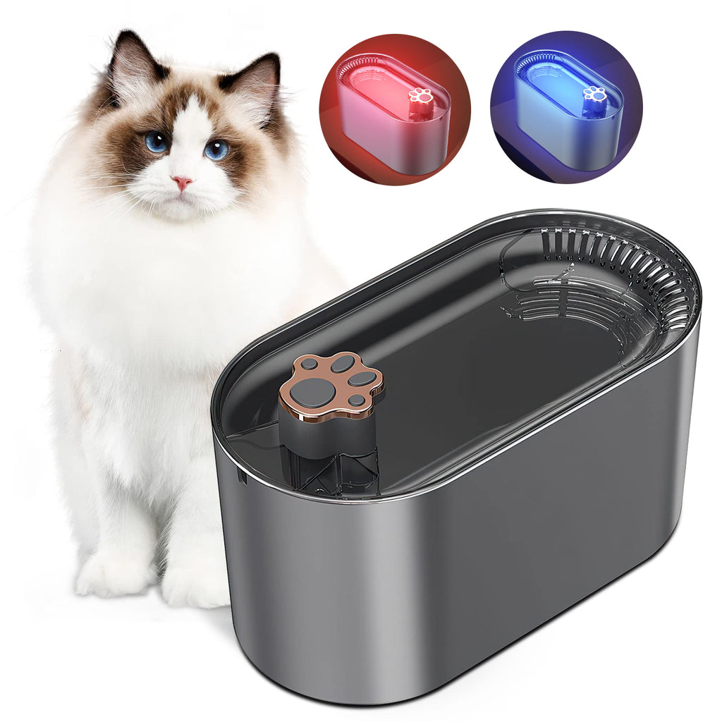 AquaGlow 3L LED Pet Water Fountain