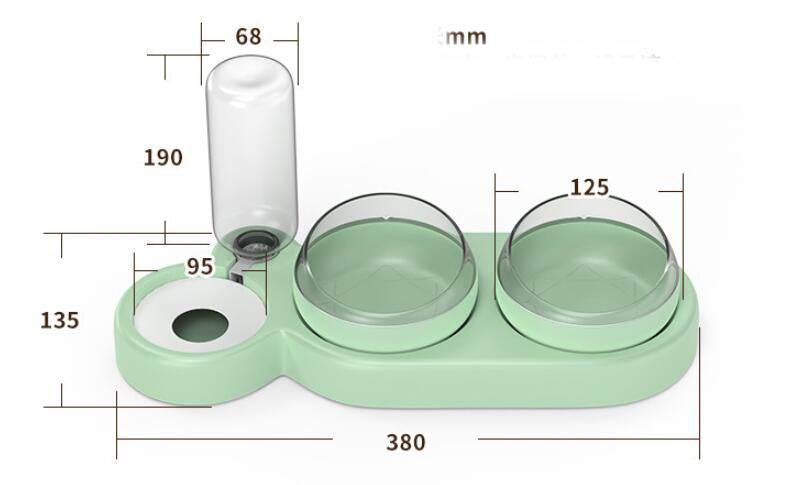 NeckEase Elevated Pet Feeder
